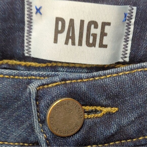 PAIGE Verdugo Ankle Jeans Sz 28 Nottingham Blue - Picture 5 of 10